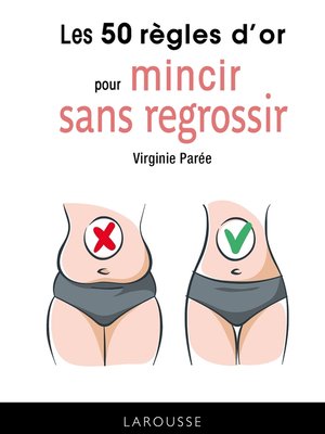 cover image of Les 50 règles d'or pour mincir sans regrossir